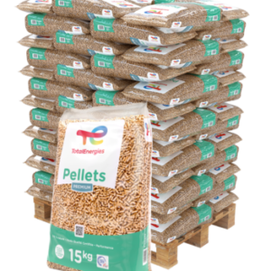 Pellets Premium de TotalEnergies 72 sacs de 15KG